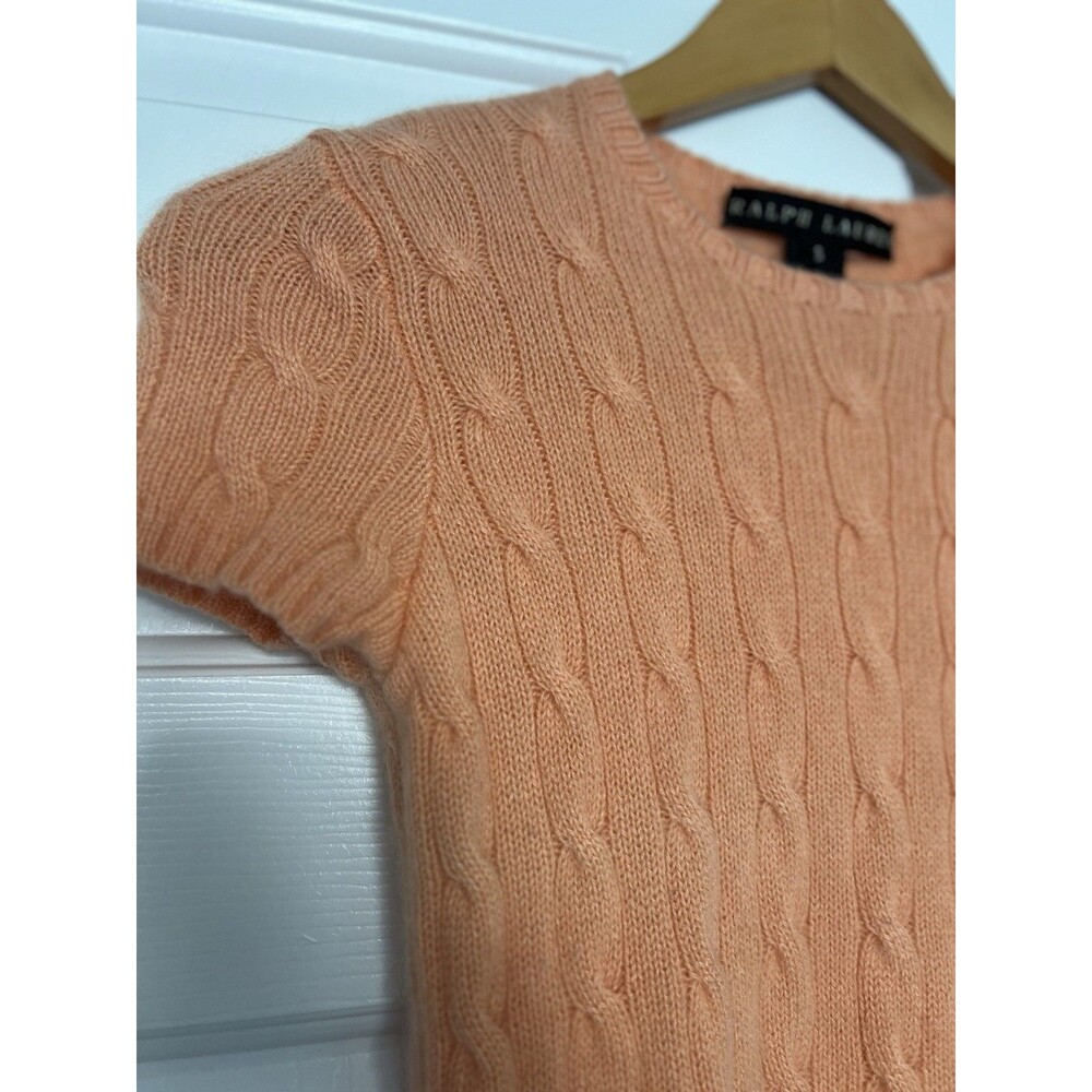 Ralph Lauren Girls Cashmere Cable Sweater Size Small - Picture 2 of 9